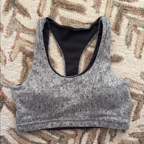 Gym Shark Heather Gray Small Sports Bra - Picture 1 of 4